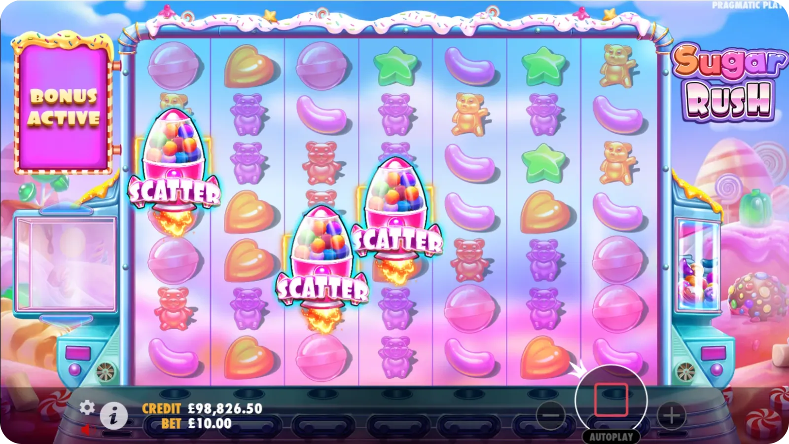 Sugar Rush Game Active Free Bonus Round