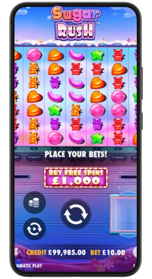 Sugar Rush Casino Game