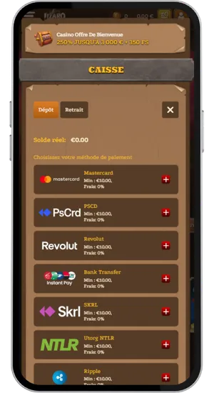 Déposer et réclamer un bonus