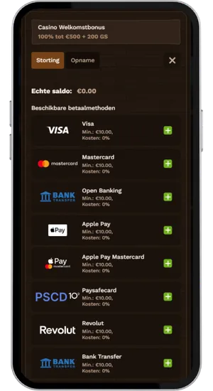 Stort en claim een bonus